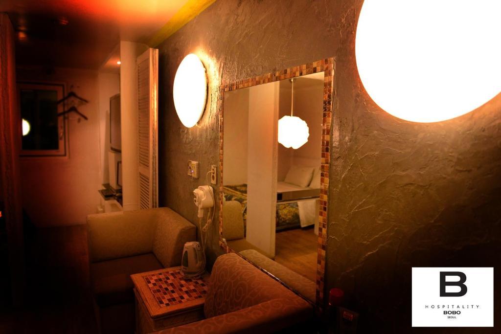 Bobo Hotel Hongdae Seul Pokój zdjęcie
