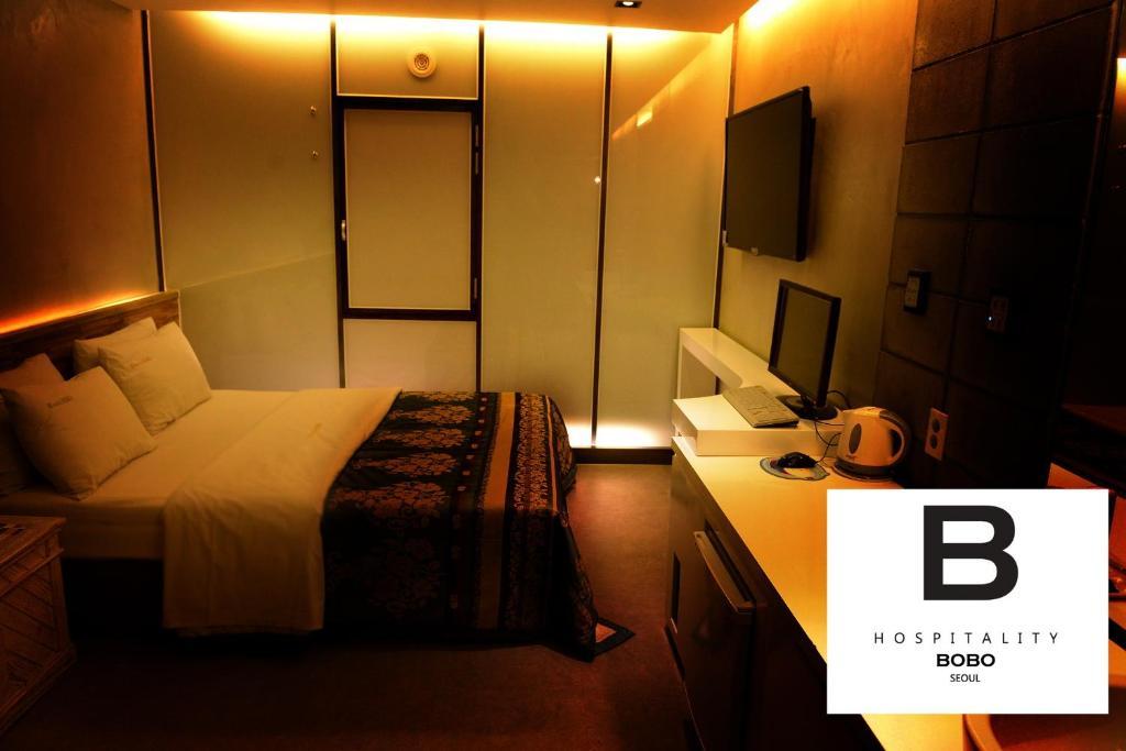 Bobo Hotel Hongdae Seul Pokój zdjęcie